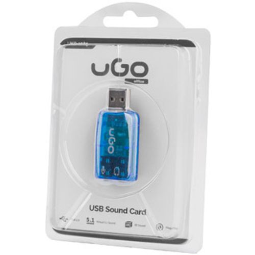 Natec UKD-1085 UGO, USB Sound Card 5.1Ch, 44.1 kHz, 16-bit slika 4