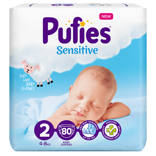 Pufies pelene sensitive maxi pack slika 1