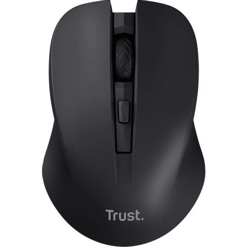 Trust Mydo silent wls miš wireless crni, DPI 1000-1800 obje ruke, 4 tipki, tihi slika 1