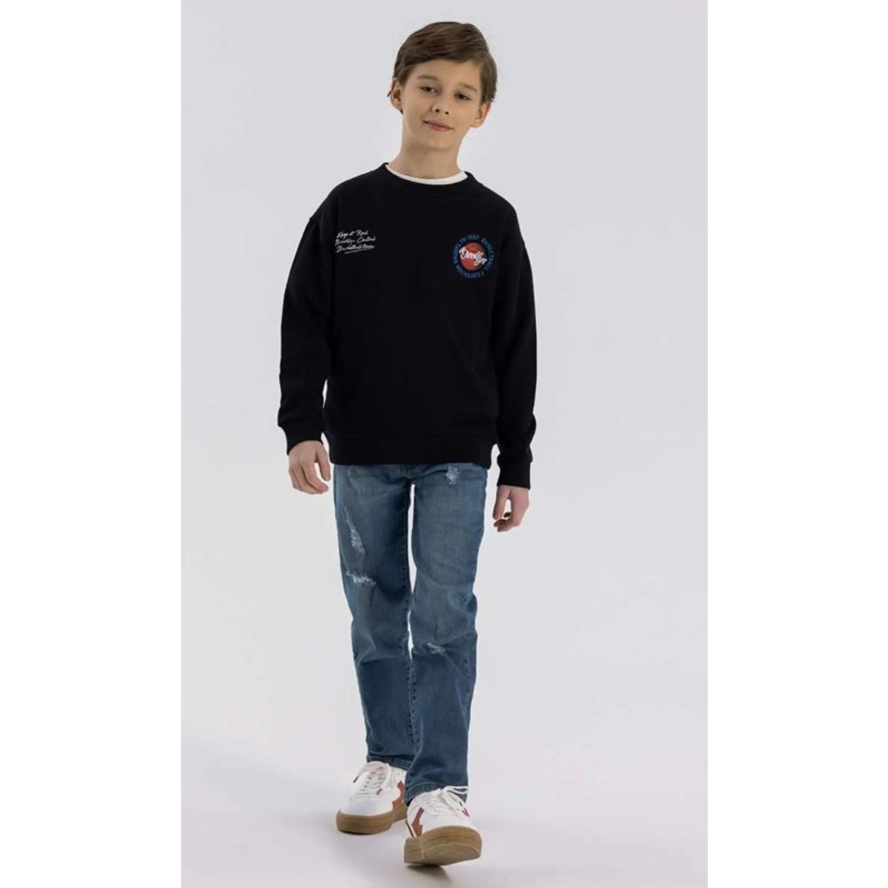 Minoti Farmerke za dječake - Ripped Denim, 13-14 god slika 2