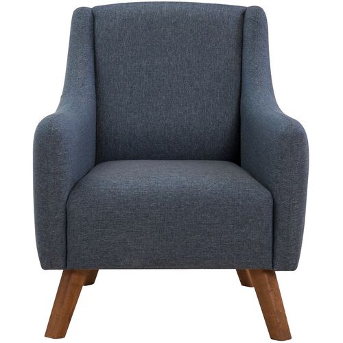 Hera - Dark Blue  Dark Blue  Wing Chair slika 3