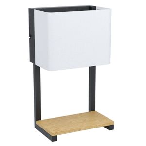 Eglo zidna rasvjeta galdakao led 5,4w 3000k 540lm crno, prirodno/bijelo v:350mm