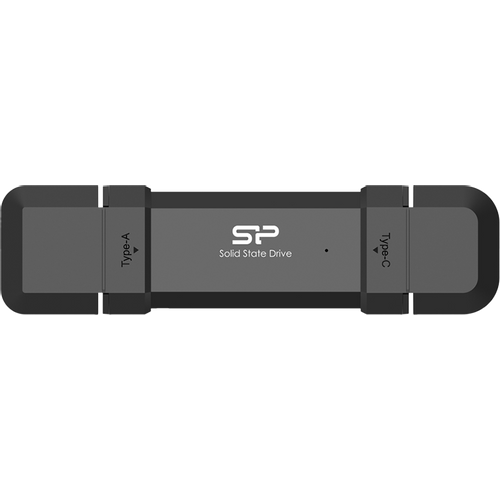 Silicon Power 250GB DS72 (SP250GBUC3S72V1K) USB 3.2 Gen 2 eksterni SSD crni slika 1