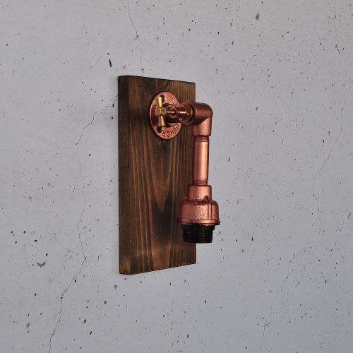 Pp176 Wooden Wall Lamp slika 4