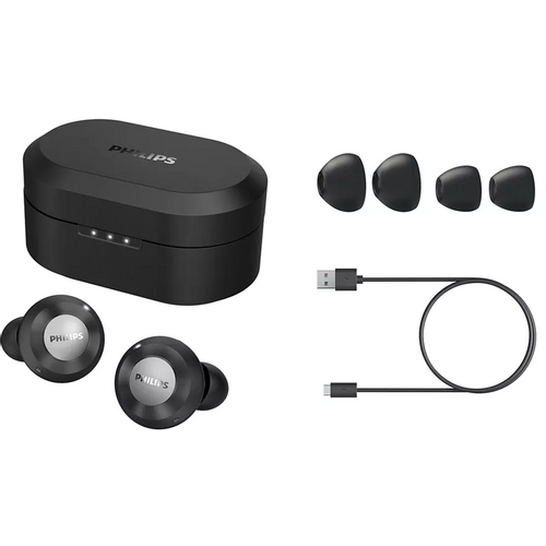 Philips potpuno bežične in-ear slušalice TAT8505BK/00, crna slika 2
