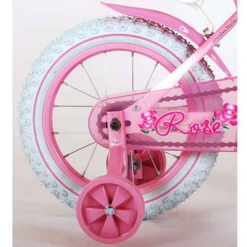 Dječji bicikl Volare Rose 14" bijelo/rozi slika 4