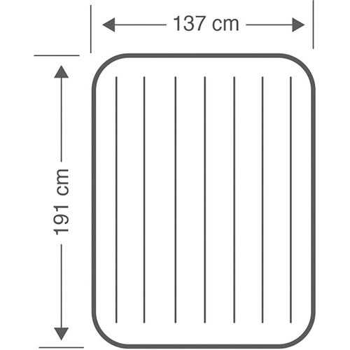 Intex Krevet na naduvavanje Dura-Beam Standard 137x191x25cm slika 2
