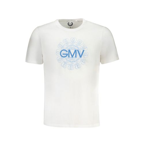 GIAN MARCO VENTURI MEN'S SHORT SLEEVED T-SHIRT WHITE slika 1