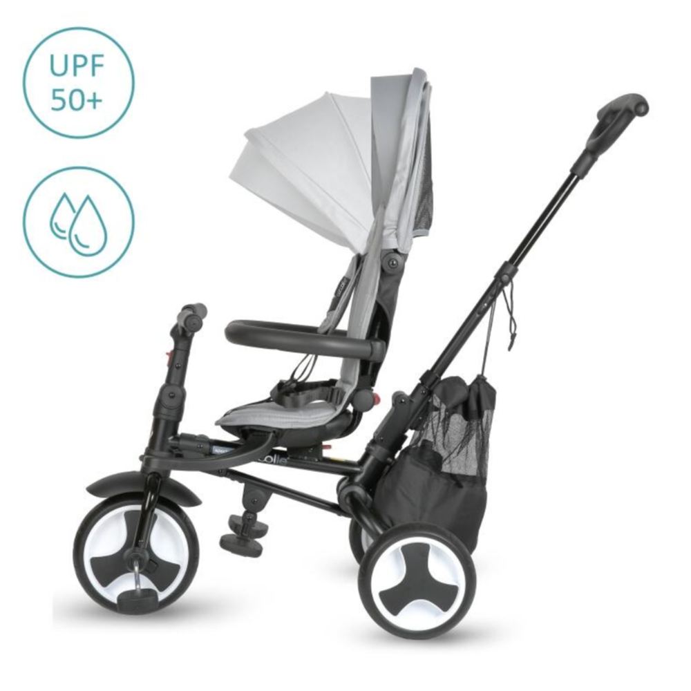 Coccolle Sklopivi rotirajući tricikl Spectra Plus Premium Line, Neutral Grey slika 6