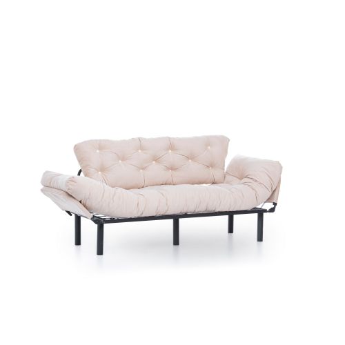 Atelier Del Sofa Trosjed na razvlačenje, Krem, Nitta Triple - Cream slika 9