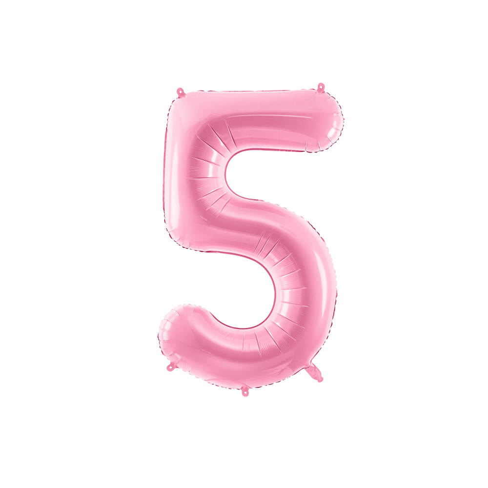 FB1P-5 Folijski balon 5 Pink 86cm slika 1