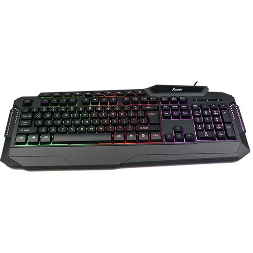 Xwave XL 02 Tastatura gejmerska multimedijalna sa RGB pozad.osvetljenjem,USA slika 2