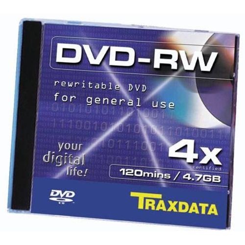 DVD-RW Traxdata 4,7 GB/120 min 4x, box, 1/1 slika 2