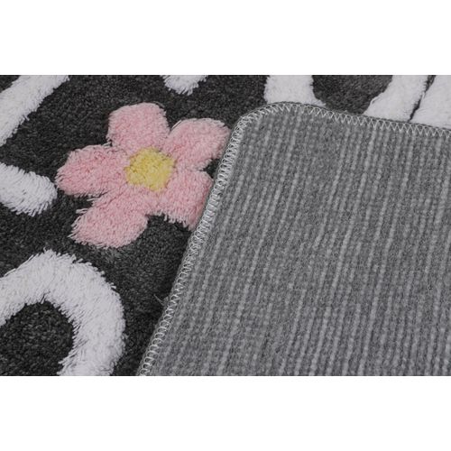 Colourful Cotton Kupaonski tepih akrilni (3 komada), Look - Grey slika 8
