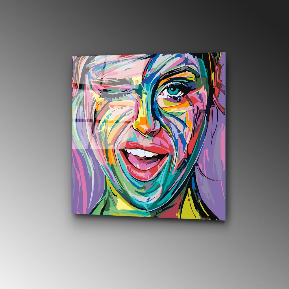 UV-845 - Dekorativna Slika na Kaljenom Staklu, Višebojna, 50 x 50 cm slika 5