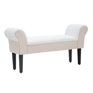 Mauro Ferretti Klupica velvet crema cm 102x31x51