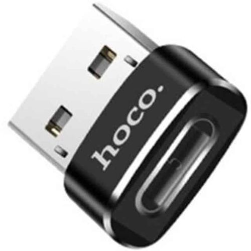 HOCO - OTG adapter (UA6) - USB Type-C na USB-A Plug &amp; Play 480 Mbps - crni slika 1