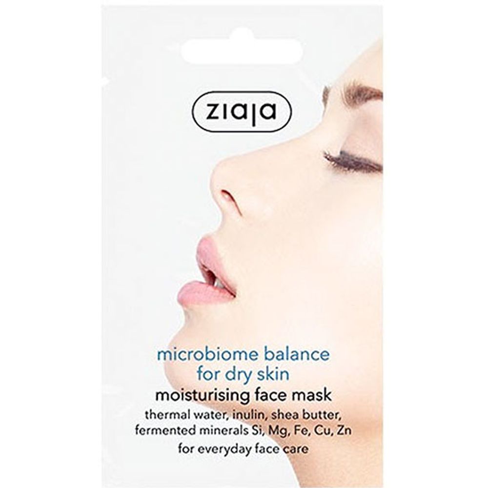 Ziaja Microbiom maska za lice za suhu kožu 7ml slika 1