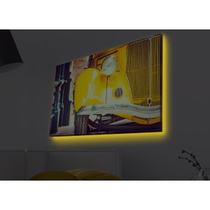 4570MDACT-018 Multicolor Decorative Led Lighted Canvas Painting