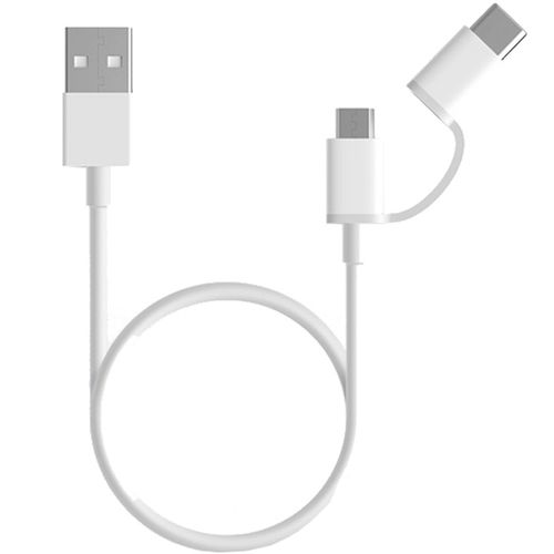 Xiaomi Mi 2-in-1 USB Cable Micro USB to Type C (30cm) slika 1