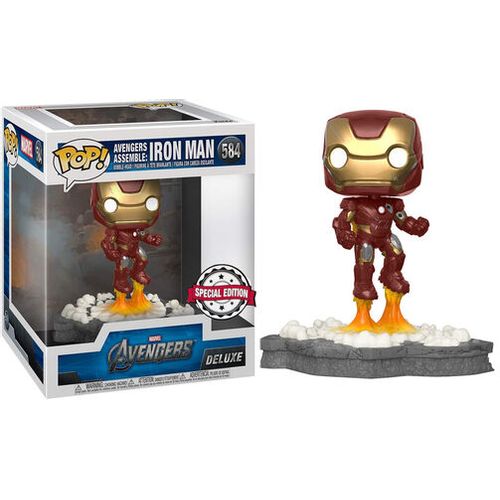 POP figure Deluxe Avengers Iron Man Assemble Exclusive slika 2
