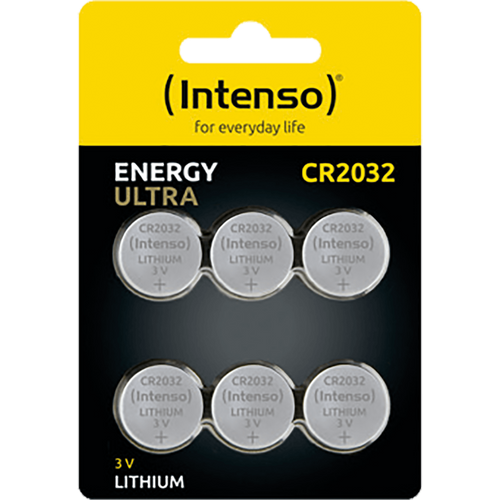 (Intenso) Baterija litijska, CR2032/6, 3 V, dugmasta, blister  6 kom - CR2032/6 slika 1