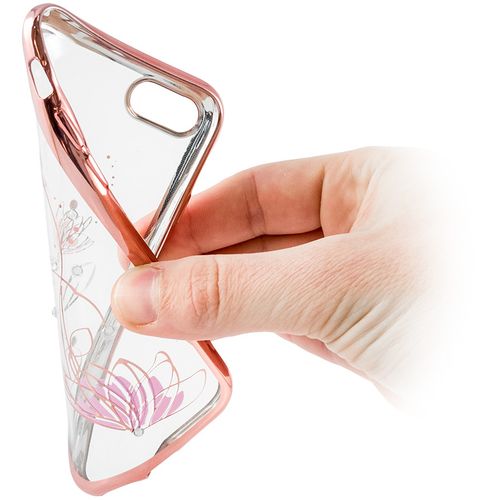 Maskica za Samsung Galaxy J6 plus 2018 - pink-zlatna slika 4