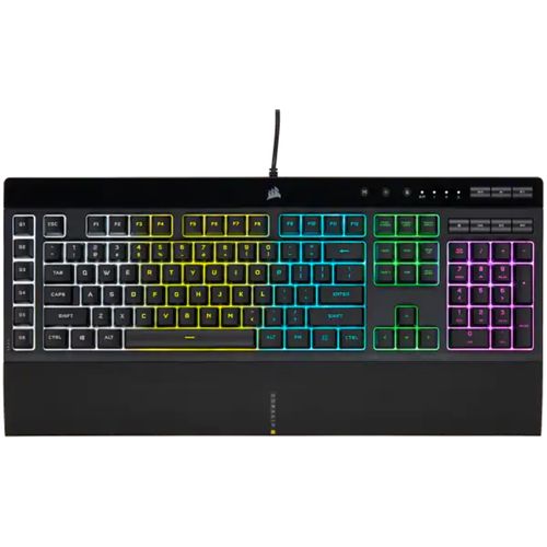 Tastatura CORSAIR K55 RGB žična CH-9226765-NA gaming crna slika 1