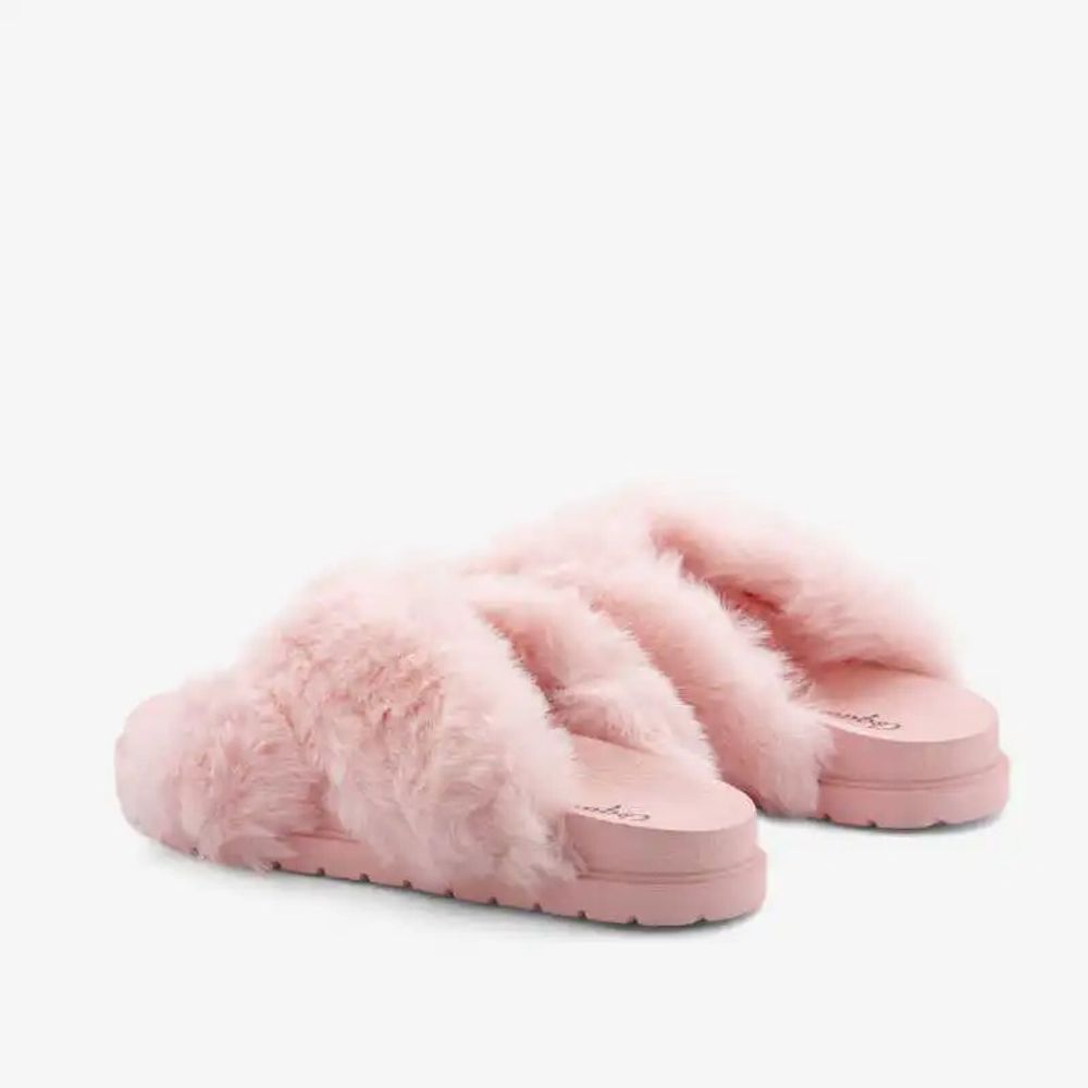 Coqui Ženske papuče Boa, Powder Pink slika 3