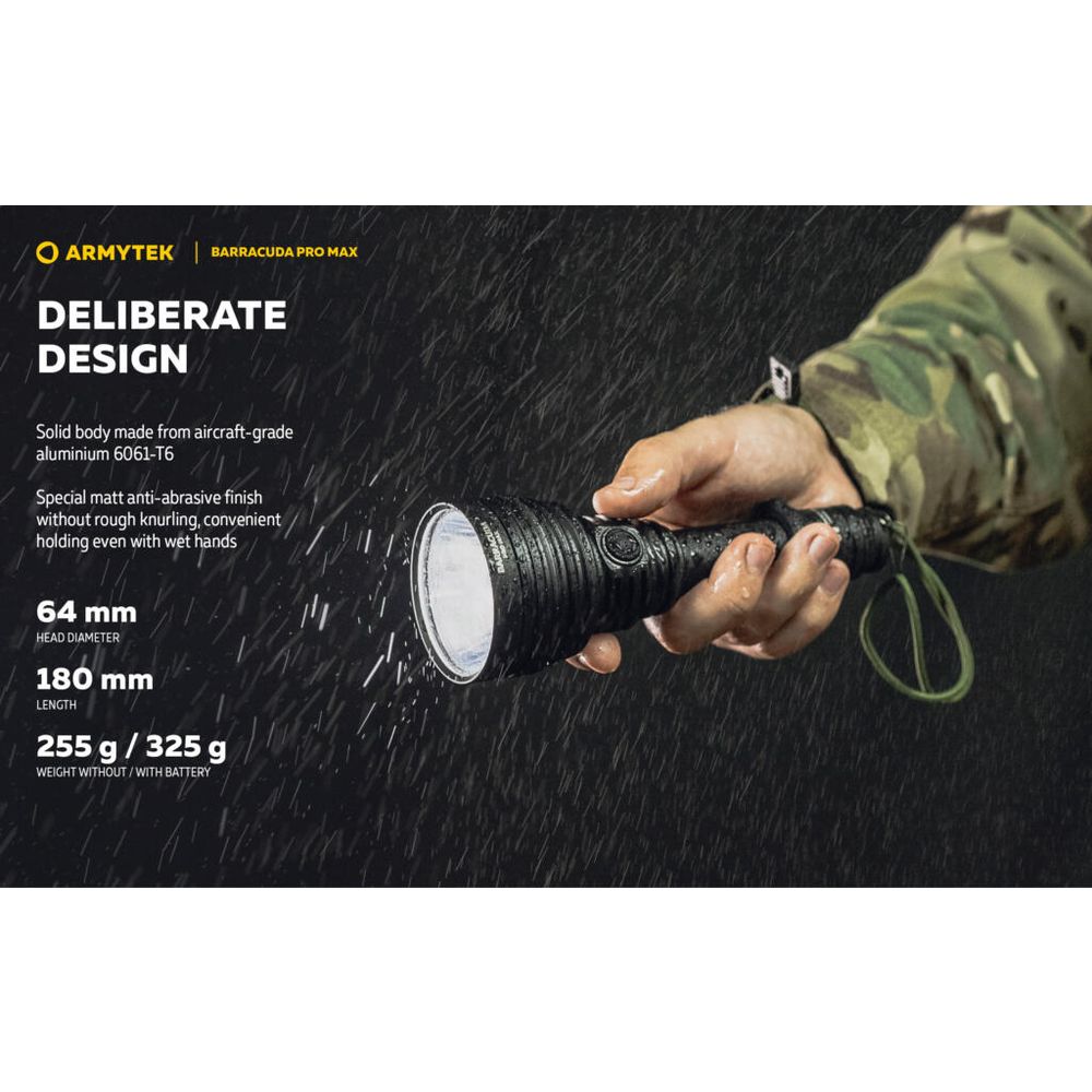 Armytek Baterijska lampa Barracuda Pro Max slika 15