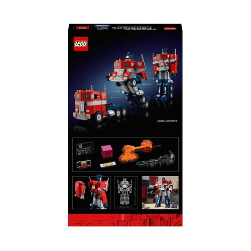 Lego Icons 10302 Optimus Prime Transformers Igra Gradnje slika 6