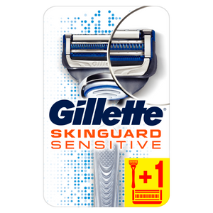 Gillette skinguard brijac + zamjenska britvica 2