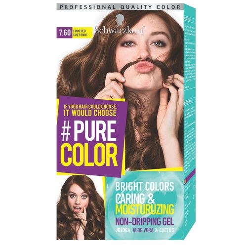 PURE COLOR 7.6 LEDENI KESTEN slika 1