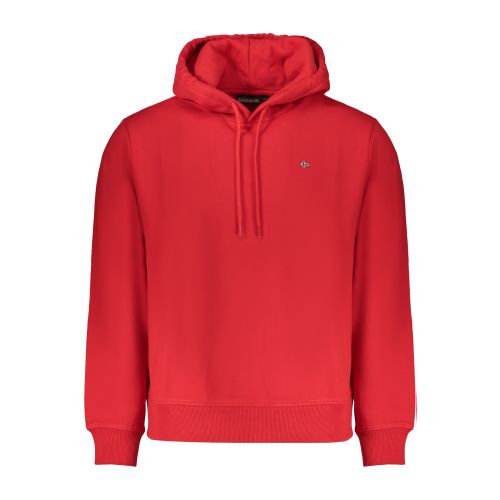 NAPAPIJRI RED MEN'S ZIP-LESS SWEATSHIRT slika 1