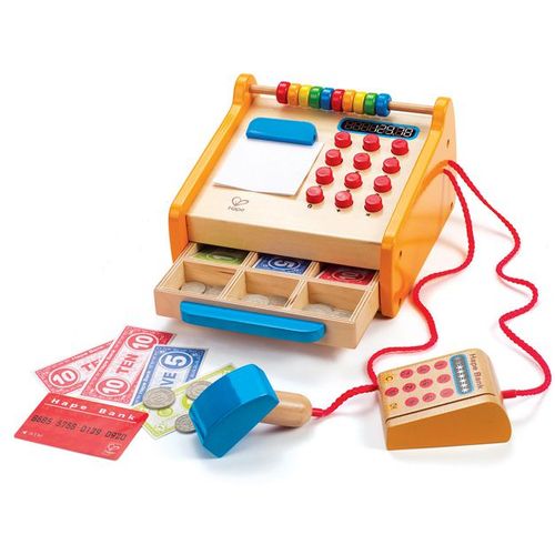 Hape Drvena kasa Checkout Register E3121B slika 1