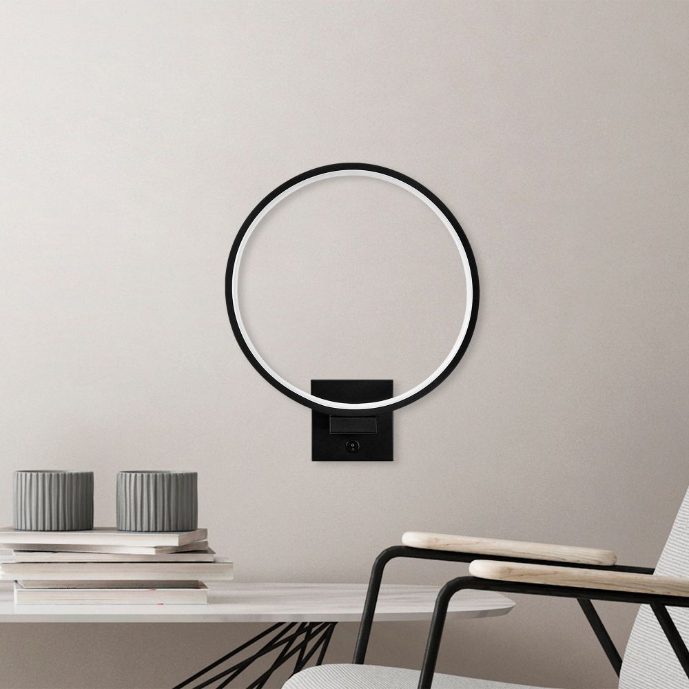 Halka - 13309 Crna Zidna Lampa slika 3