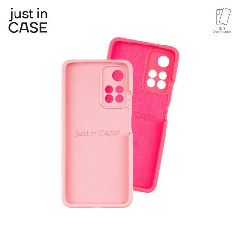 2u1 Extra case MIX PLUS paket PINK za Redmi Note 11 Pro + 5G slika 2