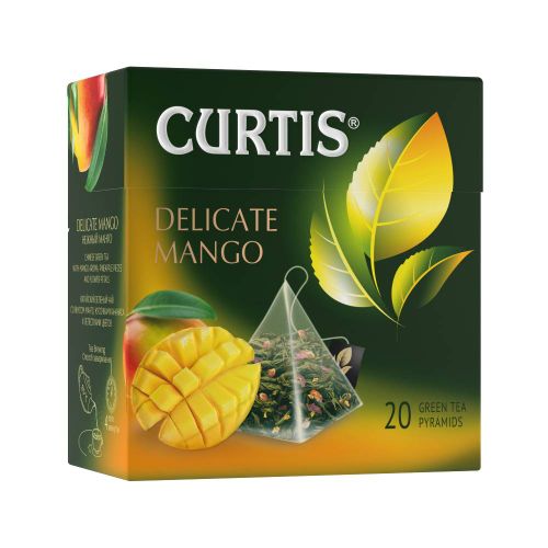 Curtis Delicate Mango - Zeleni čaj sa mangom, ananasom i laticama cveća, 20x1.8g 1516703 slika 3