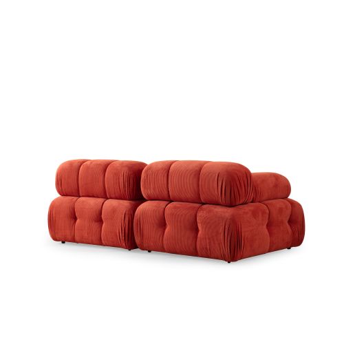 Atelier Del Sofa Doblo Dvosed (L1-1R) u Crvenoj Boji slika 7