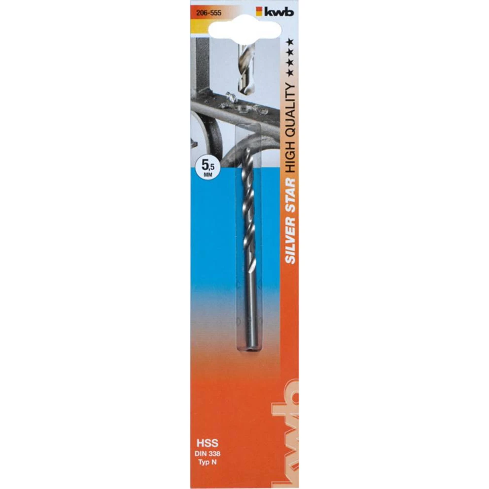 KWB Silver Star Borer za metal 5,5 mm, SB slika 2