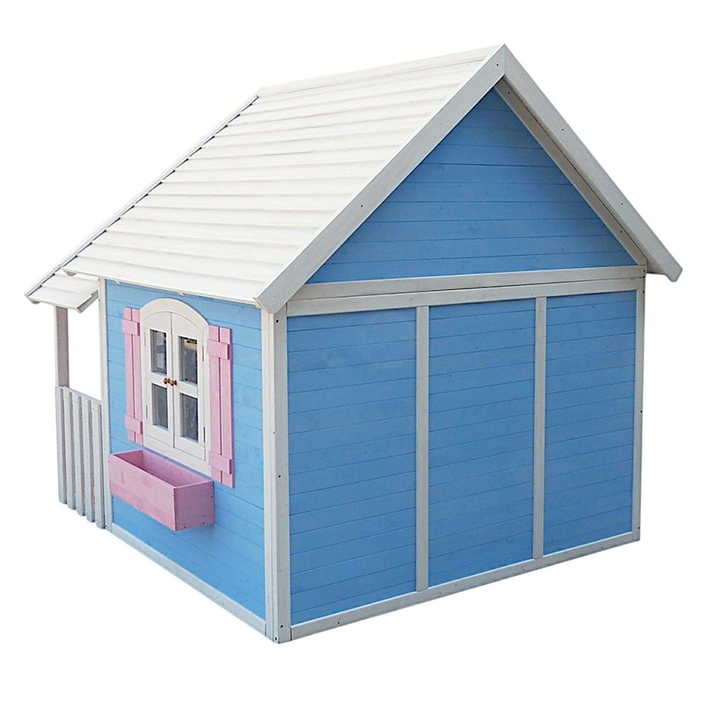 Kinder Home Drvena dječija kućica 194x229x210cm slika 4