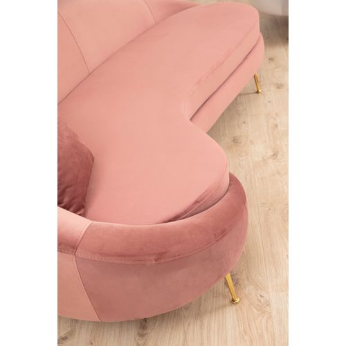 Atelier Del Sofa Trosjed ESES LEFT ružičasta, Eses Left - Pink slika 3