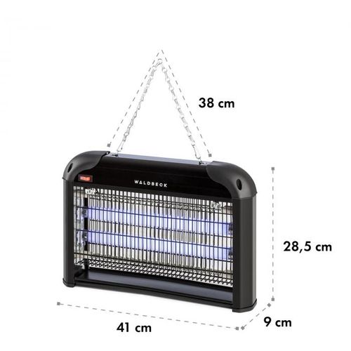 Waldbeck Mosquito ex 4000 električni uništavač insekata, Crna slika 10