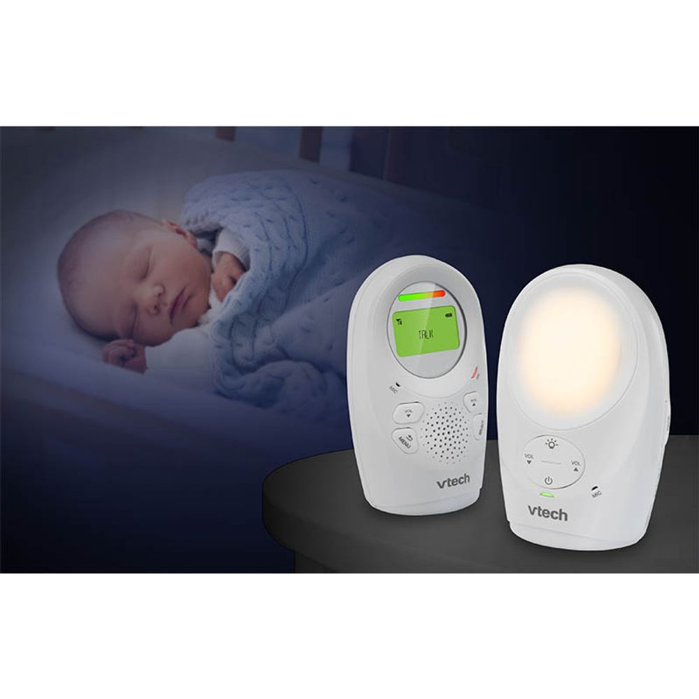 VTech Digital Audio Display Baby Alarm sa noćnim svjetlom i melodijom DM1211 slika 2