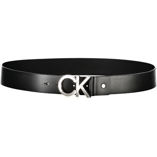 CALVIN KLEIN MEN'S BLACK LEATHER BELT slika 2