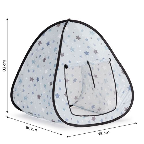 Dječji šator iglu zvjezdani bijeli slika 5