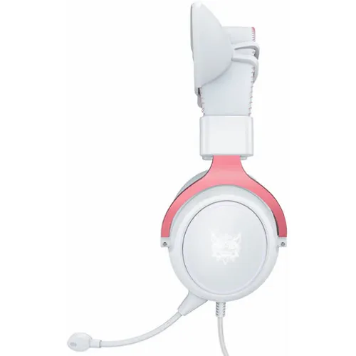 Onikuma X10 Cat Ears Stereo Noise Cancellation Gaming Headset (Pink) slika 2