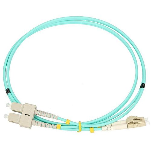 Extralink Patchcord LC/UPC-SC/UPC MM OM3 Duplex 3.0mm, 5m slika 1