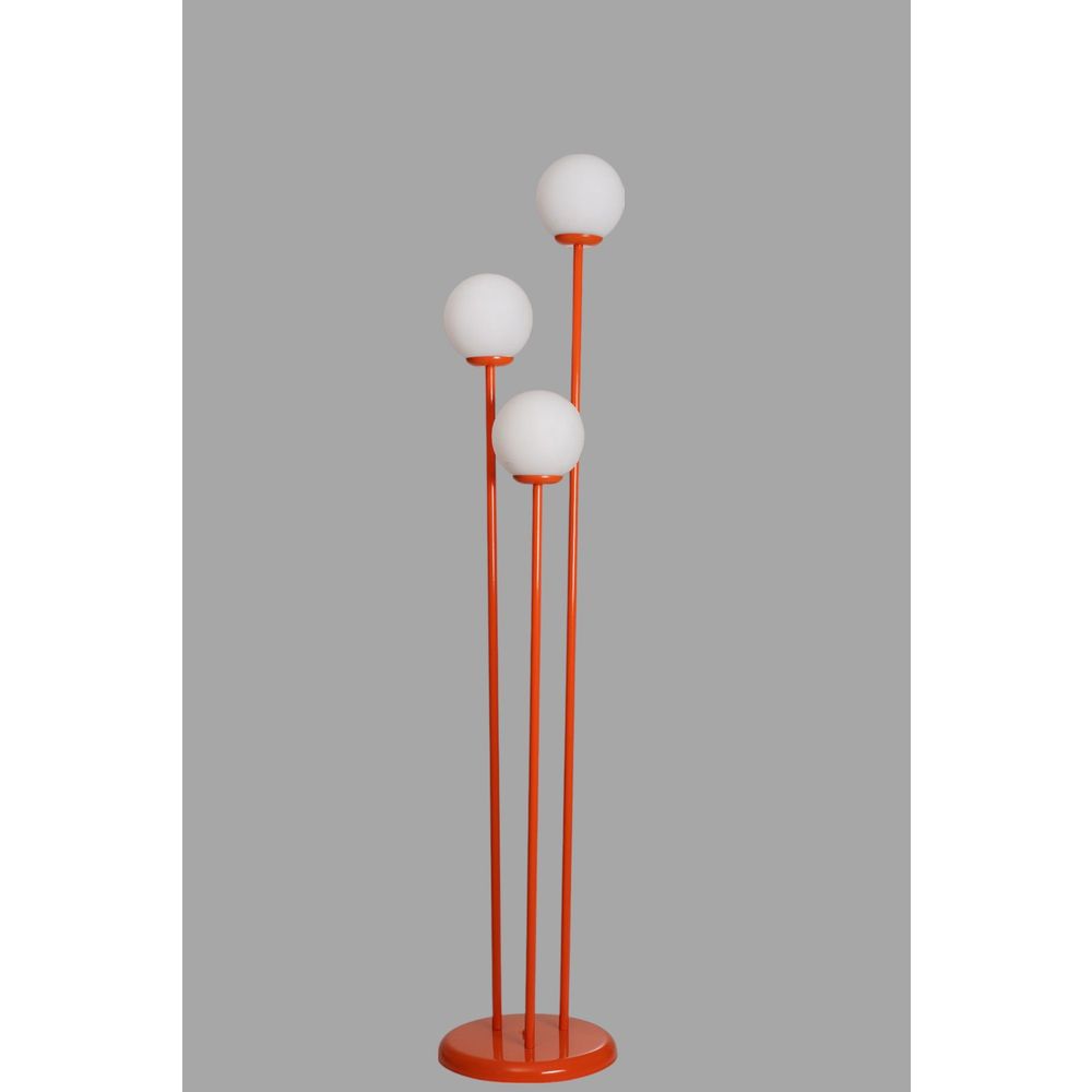Opviq Podna lampa 527, bijela, narančasta slika 3