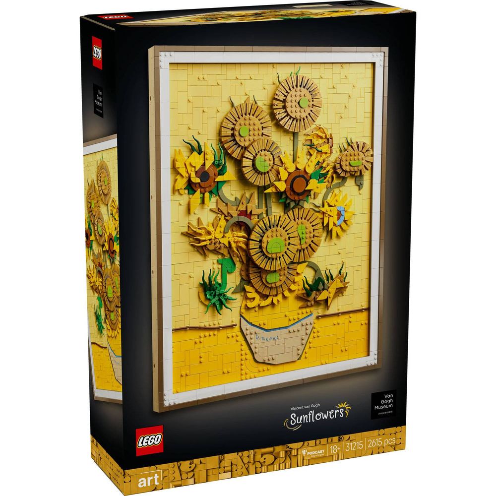 LEGO 31215 Vincent Van Gogh Sunflowers slika 1